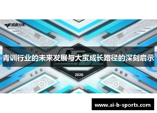 青训行业的未来发展与大宝成长路径的深刻启示