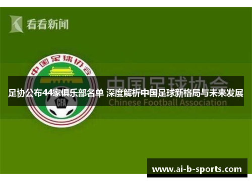 足协公布44家俱乐部名单 深度解析中国足球新格局与未来发展